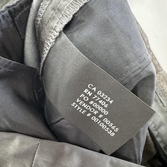 Club Monaco Pants Womens 0 Gray Slim Straight Stretch Mid Rise Professional Work - Picture 5 of 8